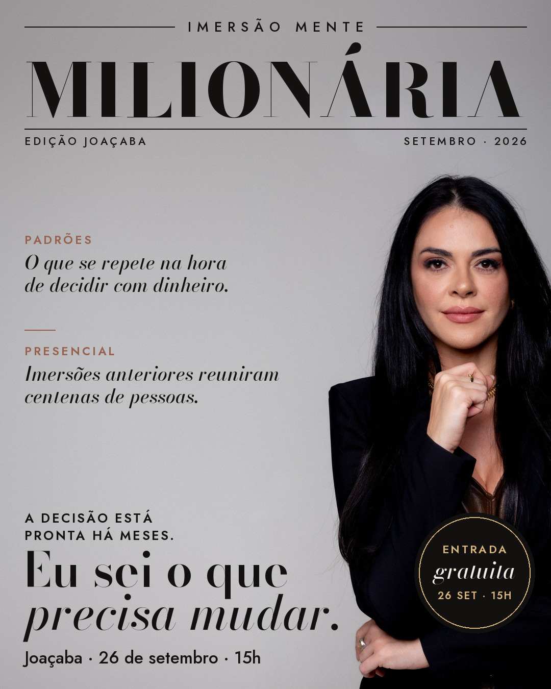 A decisão já estava pronta Joaçaba