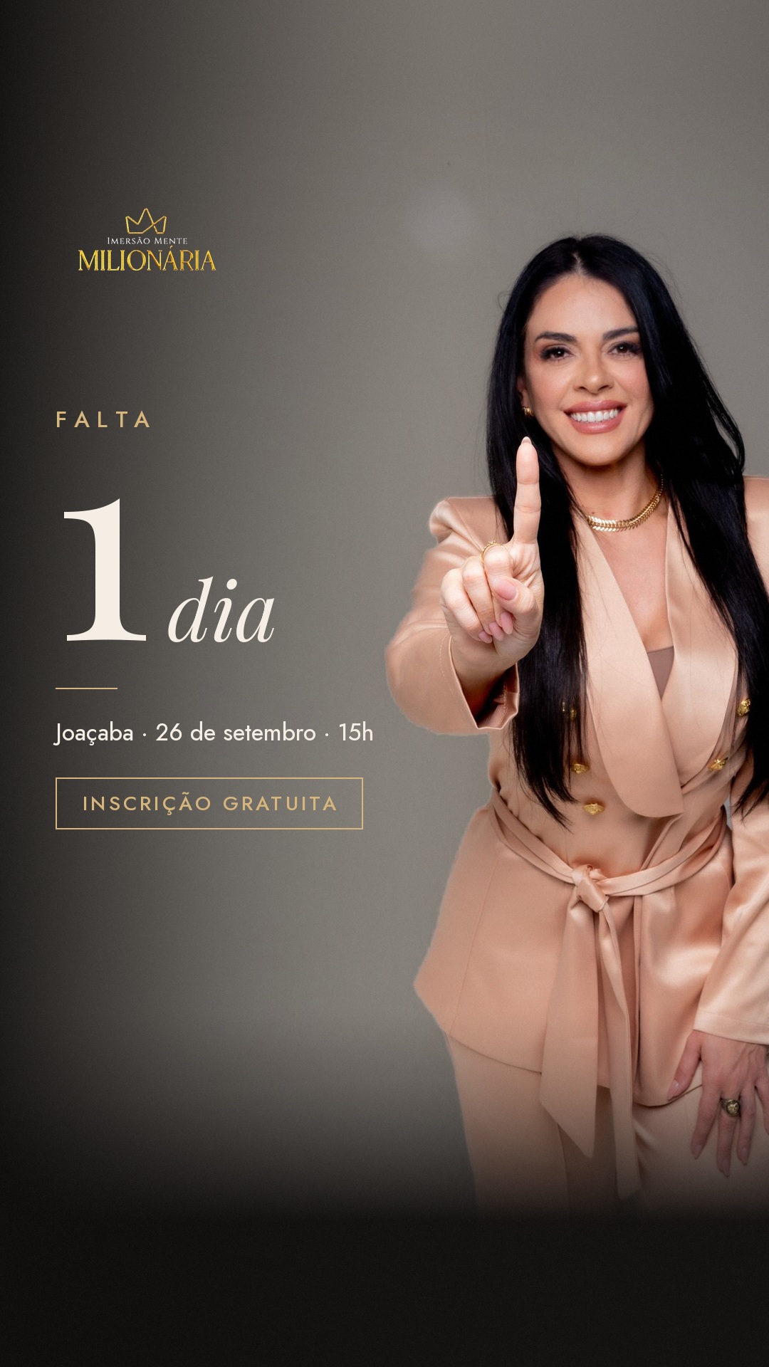 Falta 1 dia Joaçaba