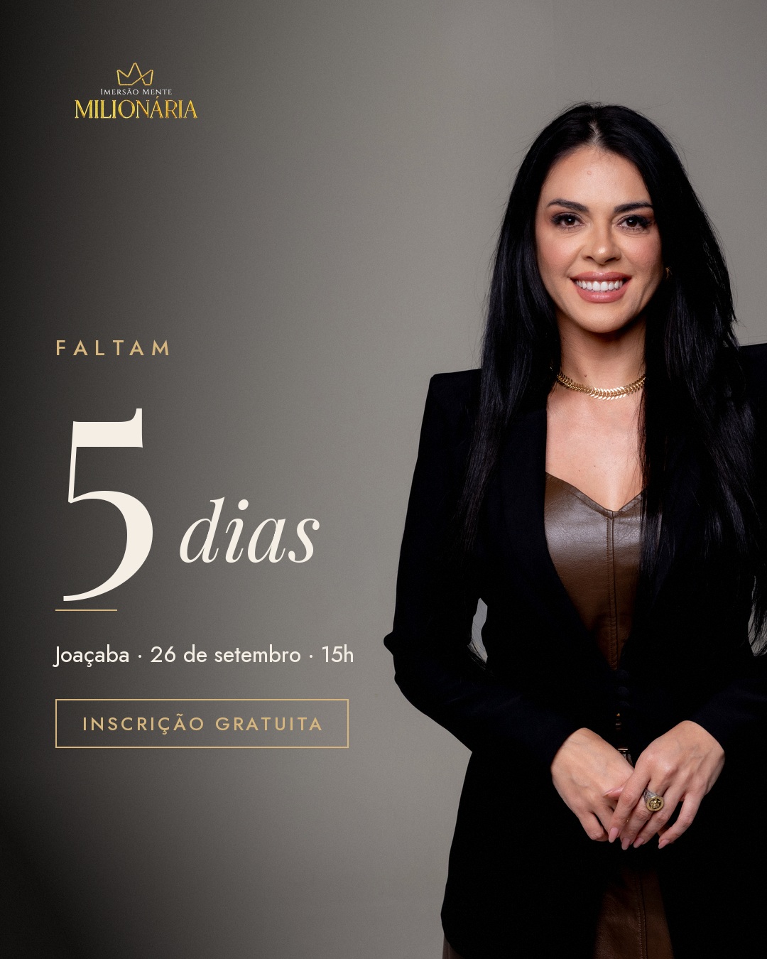Faltam 5 dias Joaçaba